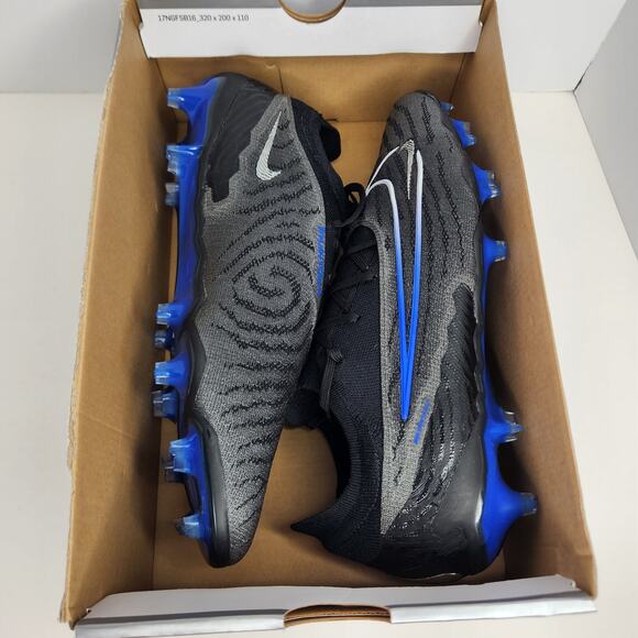 Nike Phantom GX Elite Black Game Royal Size 8.5 Men / Size 10 Women Soccer Cleat main image 7